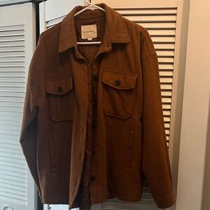 Thread & Supply Tan Shirt Jacket